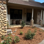 Photo of mulch landscapre refresh by Cloverleaf Lawn and Landscaping